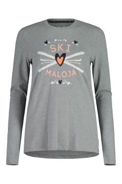 Maloja GrauschnepperM. - Organic Cotton Longsleeve WI23