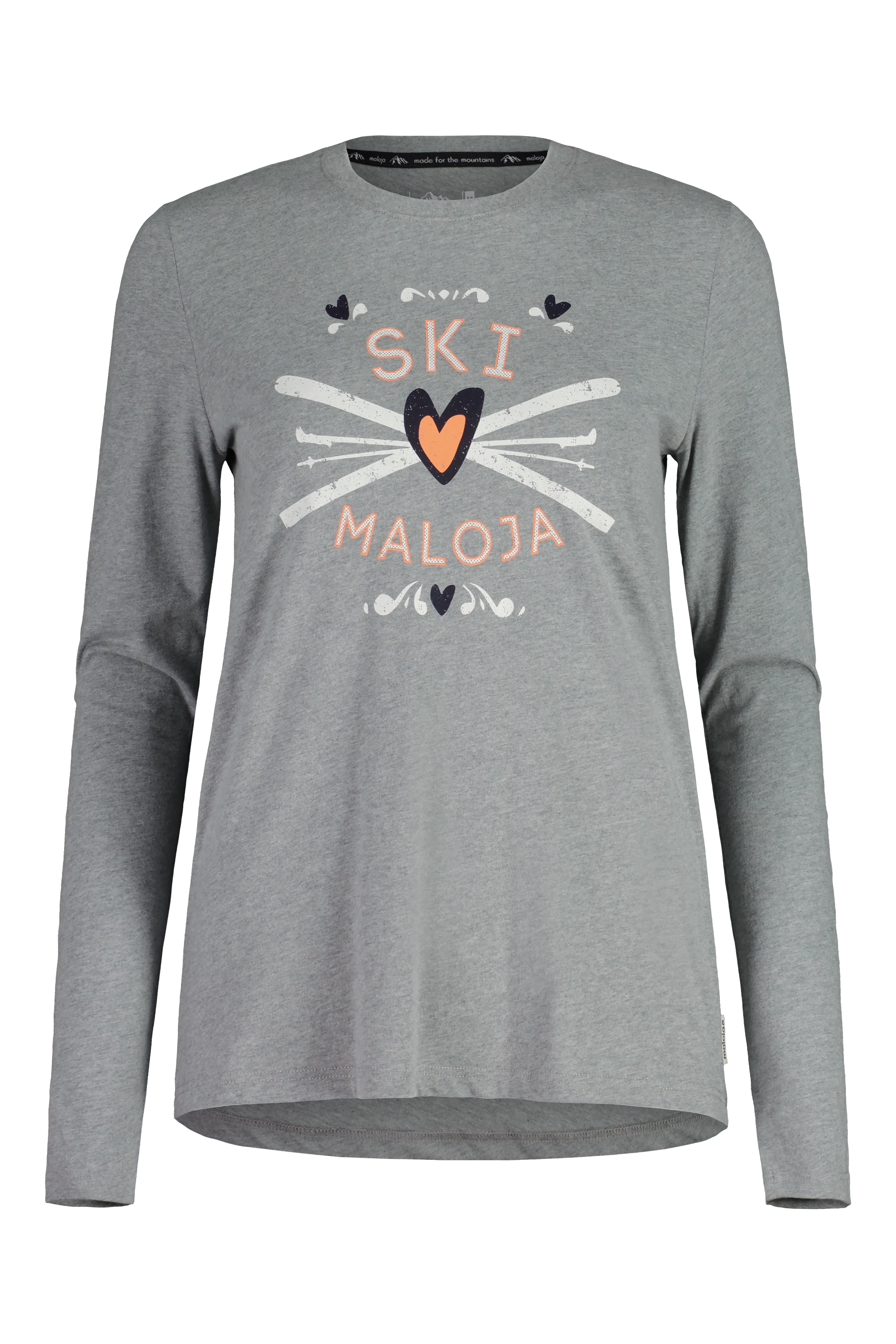 Maloja GrauschnepperM. - Organic Cotton Longsleeve WI23 3 Maloja GrauschnepperM. - Organic Cotton Longsleeve WI23